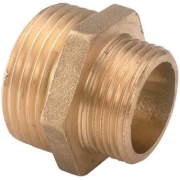 Misiņa pāreja/nipelis reducēts 1"x2" ā-ā