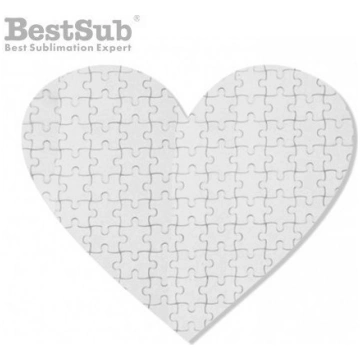 Sublimācijas puzzle Material heart-shaped jingsaw 