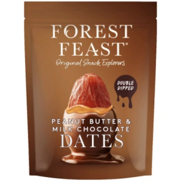 Forest Feast dateles ar zemesriekstu sviestu un pi