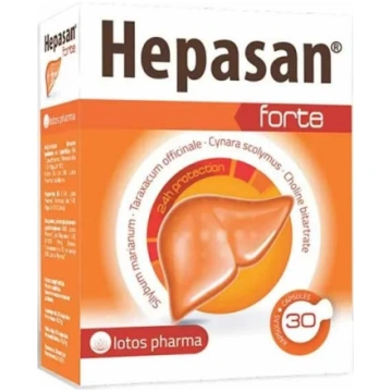 Hepasan Forte kapsulas N30 LOTOS PHARMA