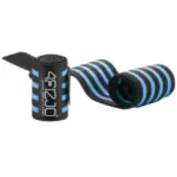 Saites / Wrist Wraps - Melna/Zila 4Fizjo