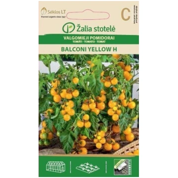TOMĀTI BALCONI YELLOW H Žalia stotelė