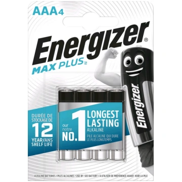 Energizer Max Plus Alkaline Battery AAA B4 Energiz