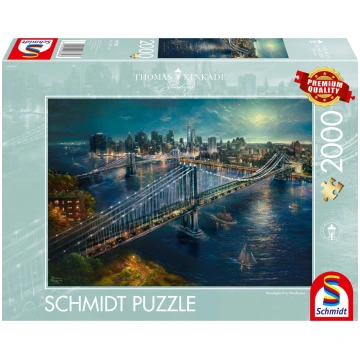 Schmidt Spiele Puzzle PQ 2000 THOMAS KINKADE wiatl