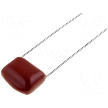 Capacitor: polyester | 100nF | 630VDC | Pitch: 15m