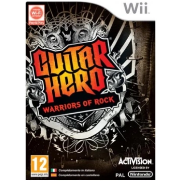 Lietots - Wii Guitar Hero: Warriors of Rock