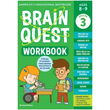 Brain Quest Workbook: 3rd Grade Revised Edition Wo