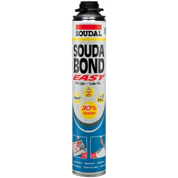 Montāžas-līmējošās putas Soudal Soudabond Easy 750
