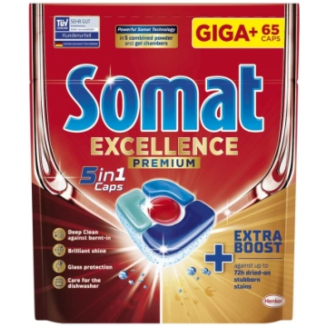 Somat Giga+ Excellence Kapsułki do zmywarki, 65 | 