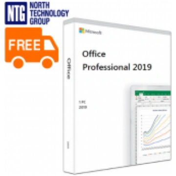 Microsoft Office 2019 Professional 1 PC ESD 32/64 