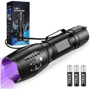 MOWETOO kabatas lukturītis, UV lampa 2 vienā LED l