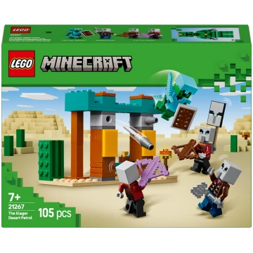 21267 LEGO® Minecraft® Laupītāju tuksneša patruļa 
