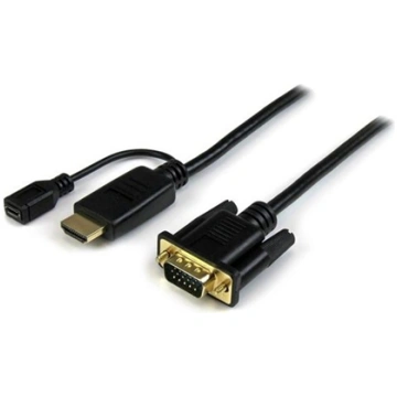 Kabel StarTech HDMI - D-Sub (VGA) + micro USB 2m c