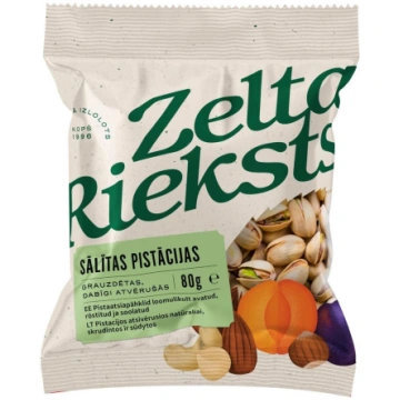 Grauzdētas, sālītas, dabīgi atvērušās pistācijas 8