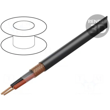 Wire: loudspeaker cable | 2x2,5mm2 | stranded | OF