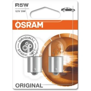 Automobiļu spuldze OSRAM Original, R5W, BA15s, 5 W