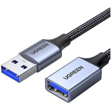 USB 3.0 UGREEN US115 USB 3.0 Extender, 1m, Gray
