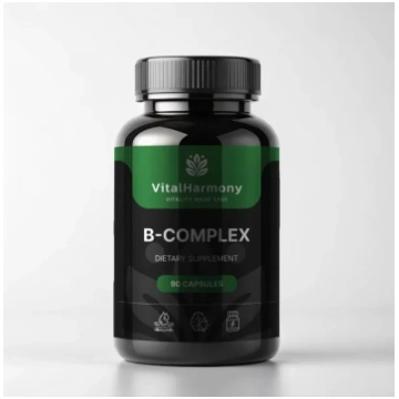 VitalHarmony B-Komplekss – 90 kapsulas "MatrixSoft