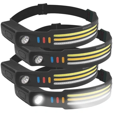 KryoLights auto lukturis: 4 akumulatora lukturu un
