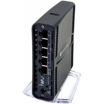 MikroTik hAP ax2 WiFi 6 rūteris – kompakts divjosl