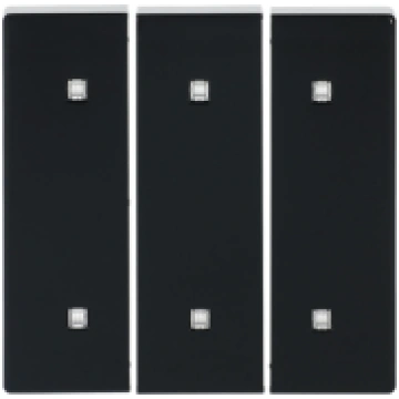 Rocker for Electronic push button Three-part rocke
