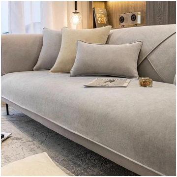 Sofa Cover Soft Chenille Sofa Cover: Pet Non-Slip 