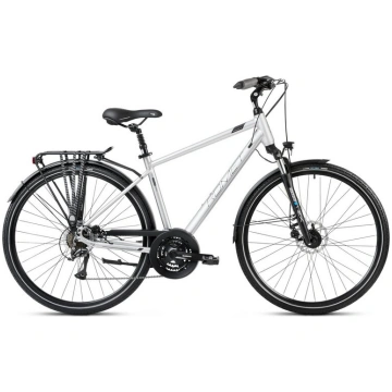 Velosipēds Romet Wagant 4 2025 sudraba-melns-19" /