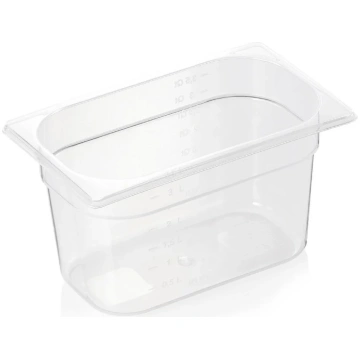 Marmīts Was Container, caurspīdīga krās., poliprop