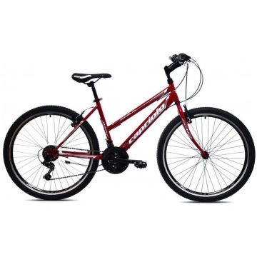Kalnu velosipēds Capriolo Passion, 26", sarkans
