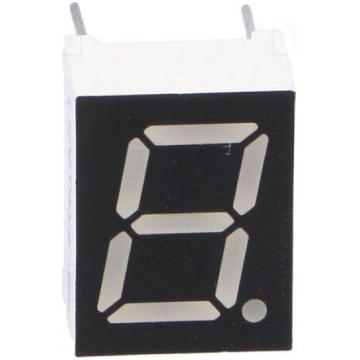 Display: LED | 7-segment | 9.9mm | 0.39" | No.char