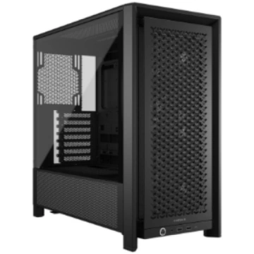 Corsair PC Case , Frame 4000D RS Modular , Black ,