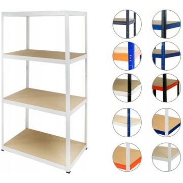 Metāla plaukts Helios 180x75x50cm, 4 plaukti, 275k