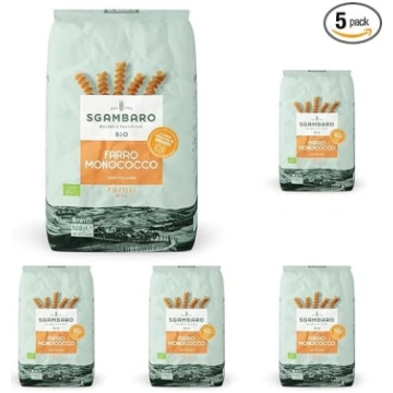 Sgambaro bioloģiskās makaroni Fusilli N.93-500 g E