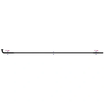 Spieķi 2.3 x 284 mm - Sapim Leader J-Bend 2.3 x 28