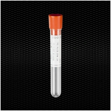 KF + NA2 EDTA 2,5 ml oranža aizbāznis 12x56 mm tes