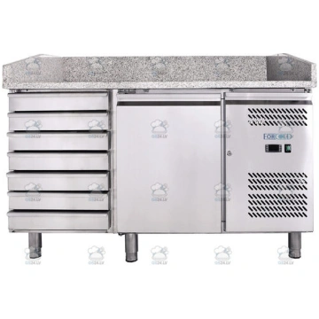 Aukstuma picas galds ventilējams -2+8°C 221 l FORC