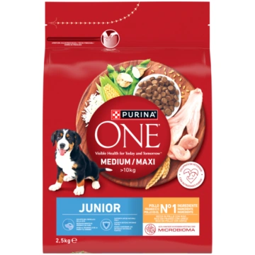 PURINA ONE Junior Medium/Maxi Karma dla szczeniąt 
