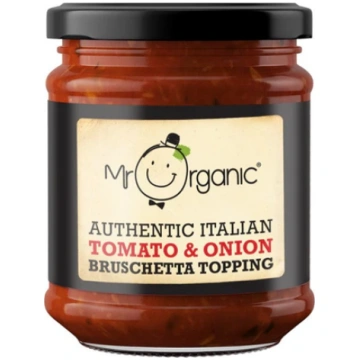 Mr Organic Authentic Italian Tomato & Red Onion Br