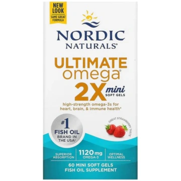 NORDIC NATURALS Ultimate Omega 2X Mini (60 kapsula