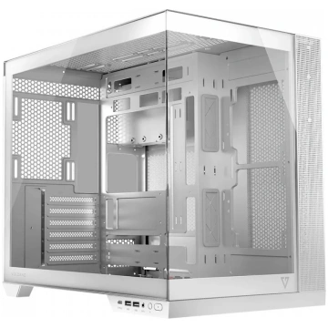 MODECOM Computer case Volcano Panorama Midi, white