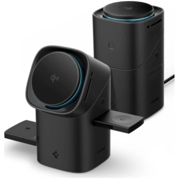 Spigen Essential EF223MS 3-in-1 Qi2 Rotating MagSa