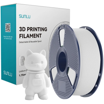Sunlu PLA Matte Filament (White) (6933582314262) |