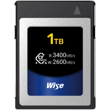 CFX atmiņas kartes, WISE, Wise 1TB CFexpress 4.0 T