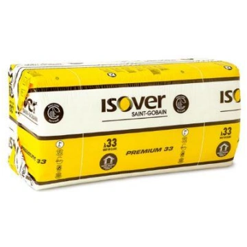 Isover Premium 33 (KL33) minerālvate plāksnēs Isov