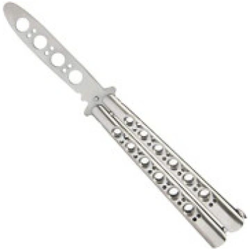 Neass treniņu drošs triku nazis tauriņš balisongs 