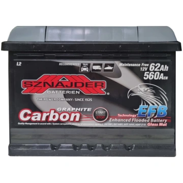 Auto akumulators SZNAJDER 12V/62Ah/560A start/stop