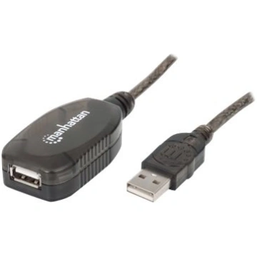 Manhattan USB-A to USB-A Extension Cable, 20m, Mal