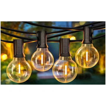 Spuldzīšu virtene 24V 15m + 25x E12 LED spuldzes 1