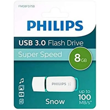 Philips USB 3.0 8GB Snow Edition Green