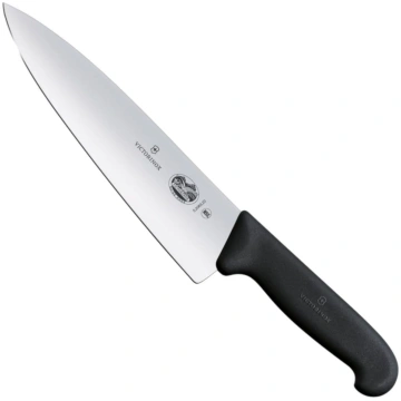 VICTORINOX FIBROX CARVING EXTRA WIDE CHEF’S KNIFE 